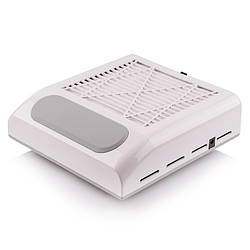 Витяжка для манікюру SIMEI 858-8 з НЕРА фільтром 80W біла