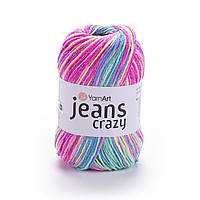Пряжа Yarnart Jeans Crazy № 7205 (Ярнарт Джинс Крейзі)