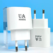 Мережевий зарядний пристрій UA Power NA-U01 QC3.0 Білий, фото 8