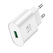 Мережевий зарядний пристрій UA Power NA-U01 QC3.0 Білий, фото 4