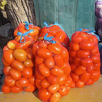 Овочева Євросітка на 10кг. з дрібною ячейкою червона 30х55см 100шт. сітка-мішок для овочів