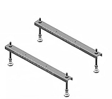 Ванна акрилова Sanica Sydney 150х70х55 см прямокутна з ногами та передньою панеллю, фото 4