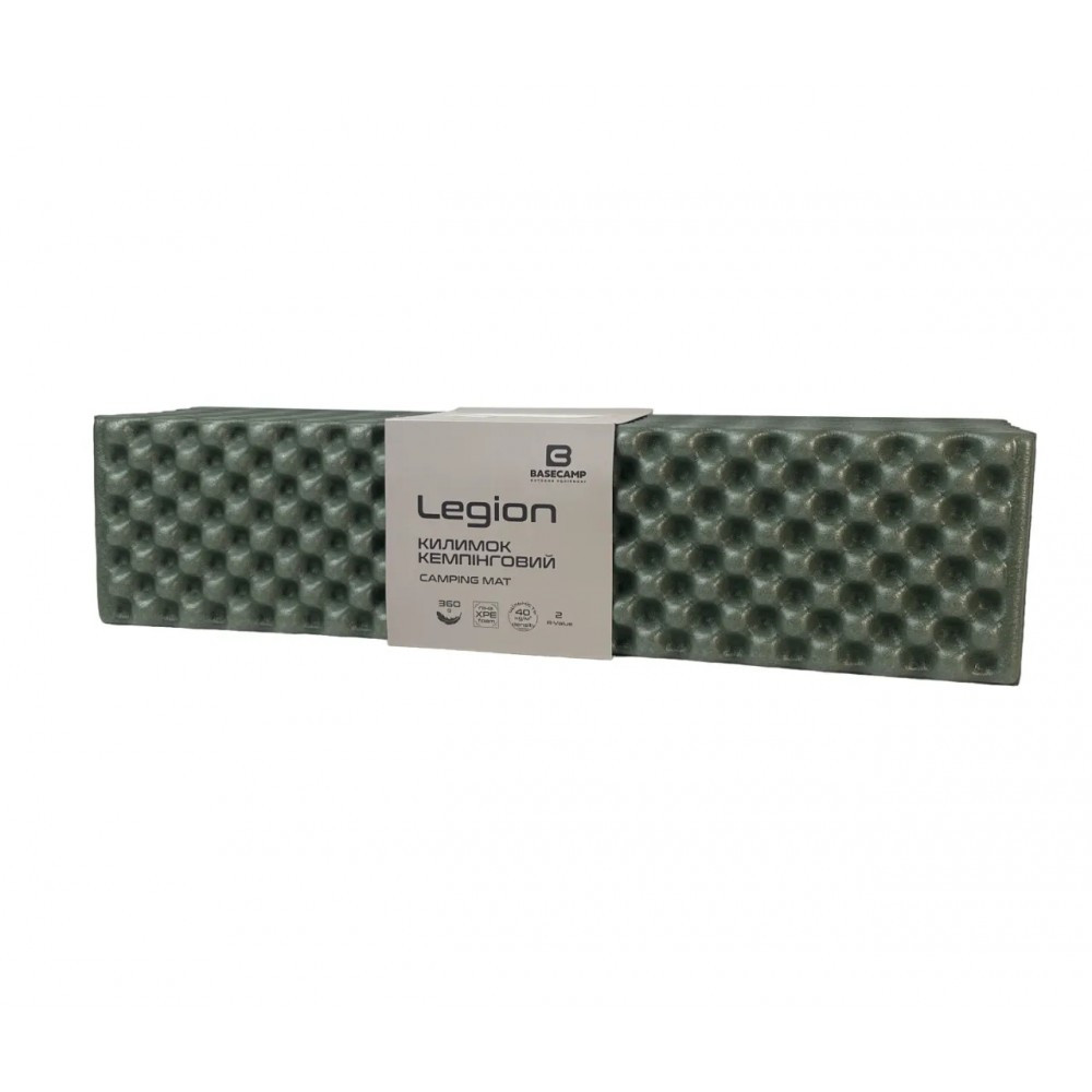 Килимок складаний туристичний BaseCamp Legion 2022, 185х55х1,5 см
