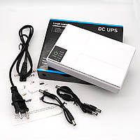 Потужний безперебійник ДБЖ 12000 мА/год, для роутера WI-FI 12V-9V-5V, 2A, USB 5V-2A, зарядний пристрій  UPS