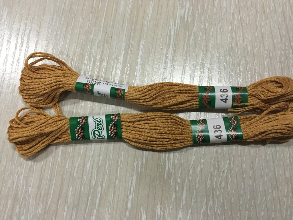 Нитки муліне Peri No436, фото 1