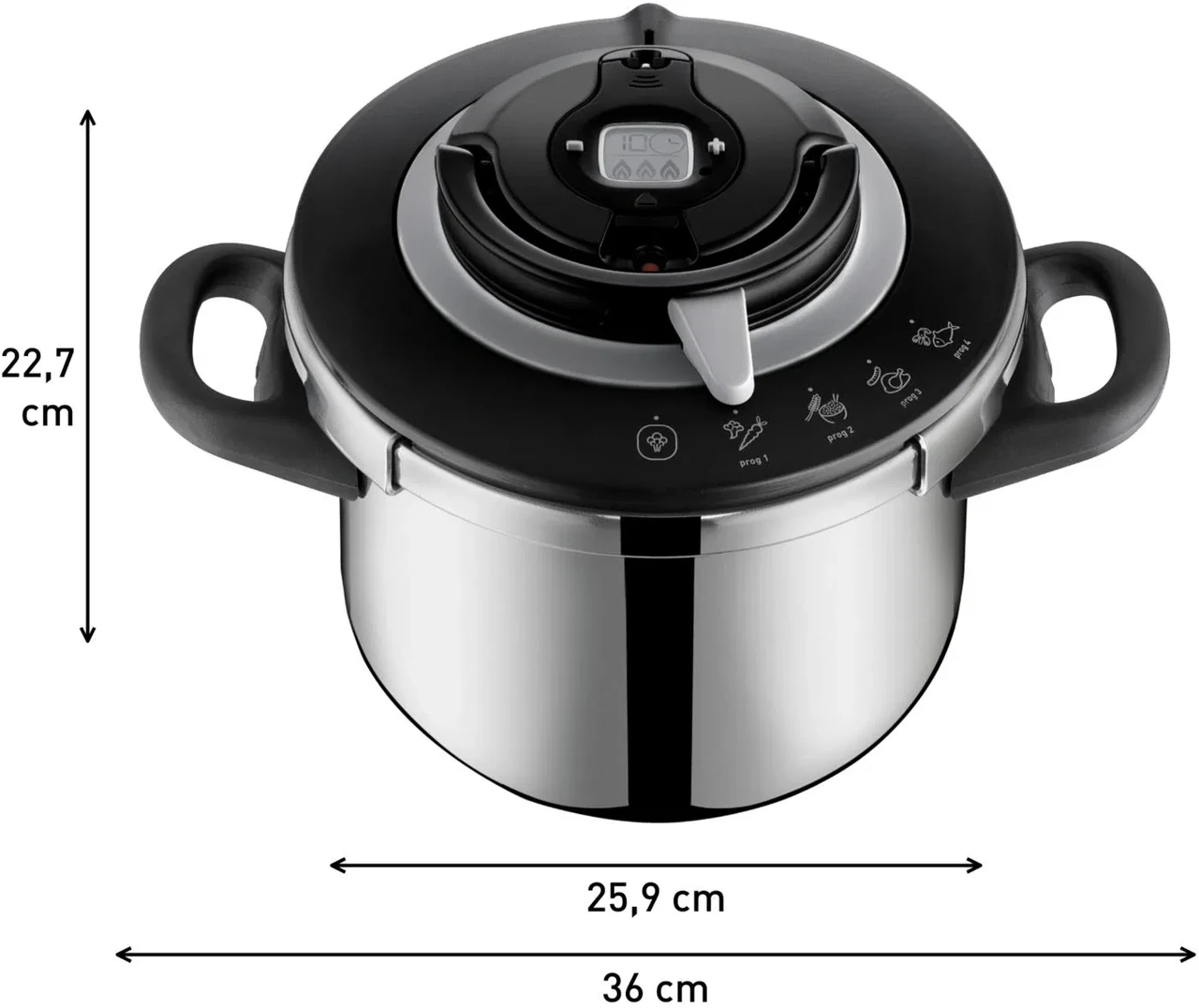 Кастрюля Tefal Tlakový hrnec Clipso+ CHEF P4550731