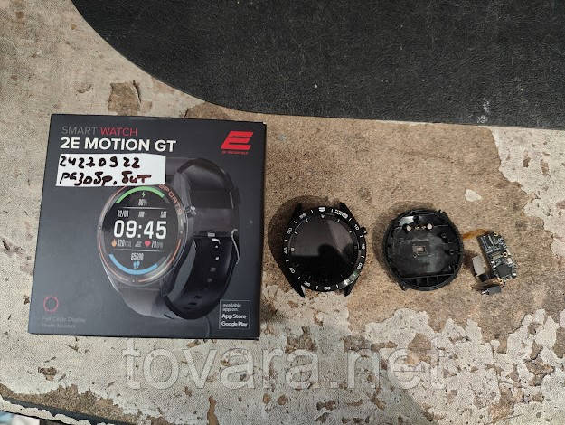 Розумний годинник 2E Motion GT 46 mm 2E-CWW20BKSL Black-Silver No 24270922