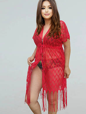 Туника Игерия Fuba 1-012 красный (В НАЛИЧИИ ТОЛЬКО 48 50 52 УКР р-ры), фото 2