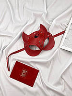 Маска кішечки Червоний