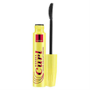Туш для вій «Магічний вигин» Avon Wonder Curl Mascara Blackest Black, 10мл 1504707 чорна avon