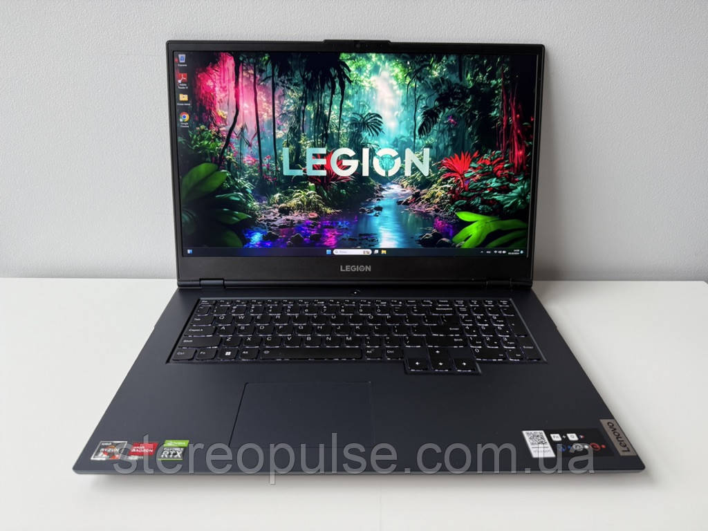 Ігровий ноутбук Lenovo Legion 5 (17ACH6): Ryzen 7 5800H/RTX3050 (4Gb)/16Gb DDR4/512Gb SSD