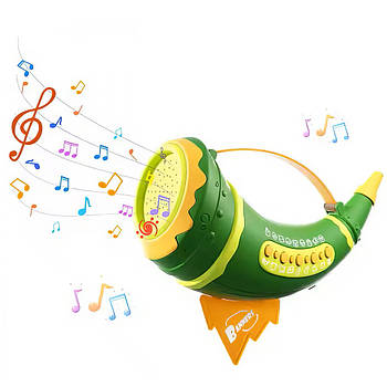 Дитяча інтерактивна іграшка Горн зі звуками тварин Animal Caller Горн з імітацією 30 звуків тварин