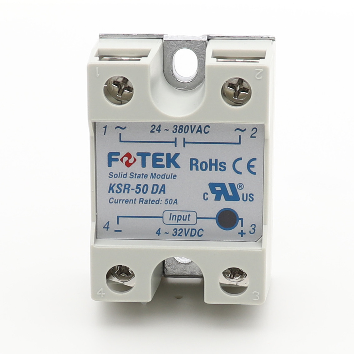 Оригінальне однофазне твердотільне реле FOTEK KSR-50 DA