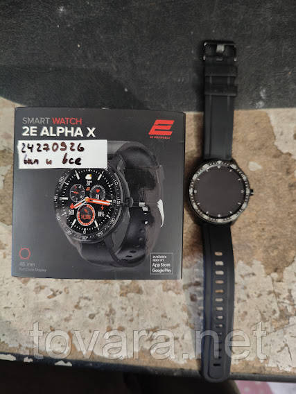 Розумний годинник 2E Alpha X 46 mm 2E-CWW30BKSL Black-Silver No 24270926