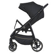 Коляска дитяча ME 1113-2 FIJI Black Matt, фото 7