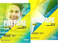 Комплект Prepare for Ukraine НУШ 7 Student's Book + Workbook / Учебник + тетрадь для 7 класса НУШ