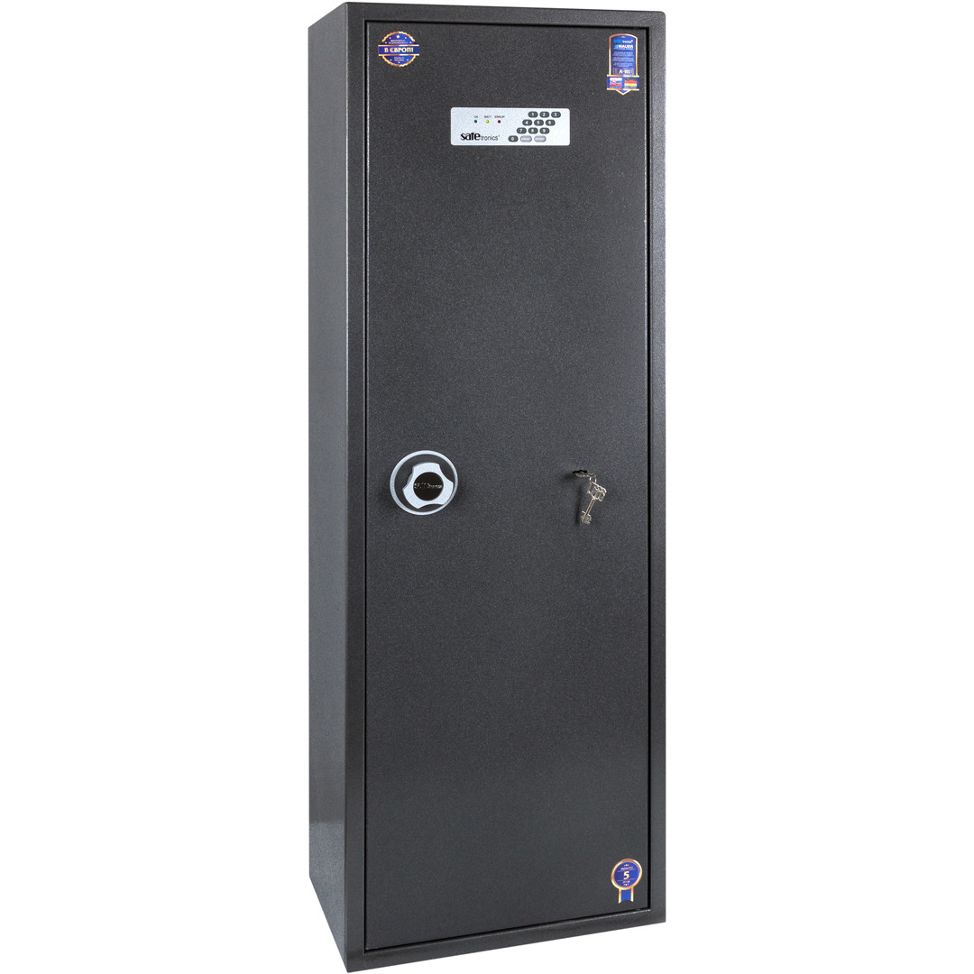 Сейф для зброї Safetronics IVETA 5PME/K5