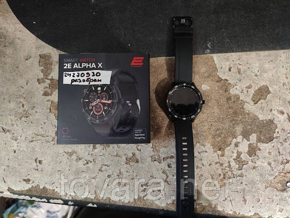 Розумний годинник 2E Alpha X 46 mm 2E-CWW30BKSL Black-Silver No 24270930