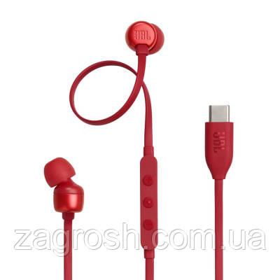 Promo Ціна! Навушники JBL Tune 310C USB-C Red (JBLT310CRED) - тільки на ZaGrosh.com.ua, фото 1