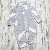 Спальний чоловічок суцільна піжама сліп комбінезон для сну з махри плюшу дитячим кігуру з капюшоном 5189 1