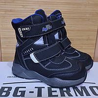 Дитячі зимові термо черевики B&G ZTE23-4/01. Зимове взуття BG Termo