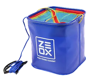 Відро ZEOX Bucket with Rope and Mesh