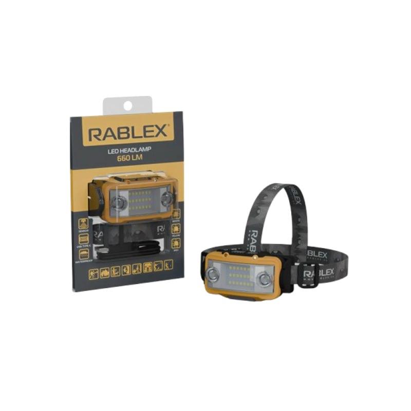 Ліхтар акумуляторний налобний Rablex RB 962 LED ліхтарик 3 режимів роботи сенсорний