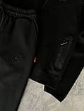 Чоловічий спортивний костюм Nike M2115 чорний, фото 3