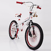 Трюковий Велосипед Titan 20" BMX-Limit алюмінієвий білий