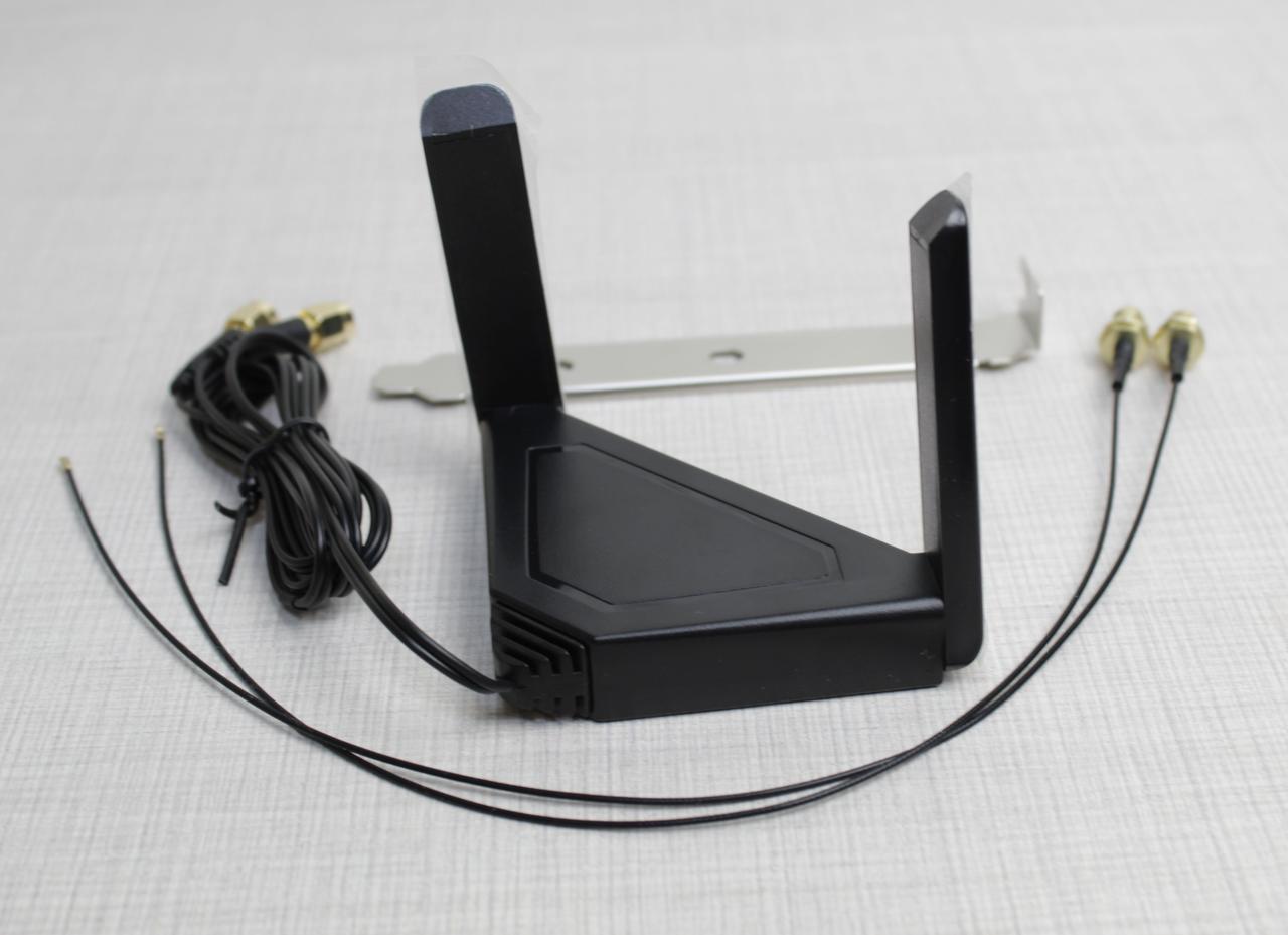 Комплект монтажу модуля Wi-Fi M.2 ПК задня планка + виносна антена 2 діапазонна