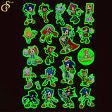 Світні татуювання Сонік Sonic Heroes Tattoo Set, фото 3