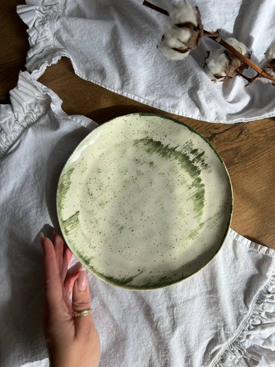 Тарілка Кругла 21 см Moss