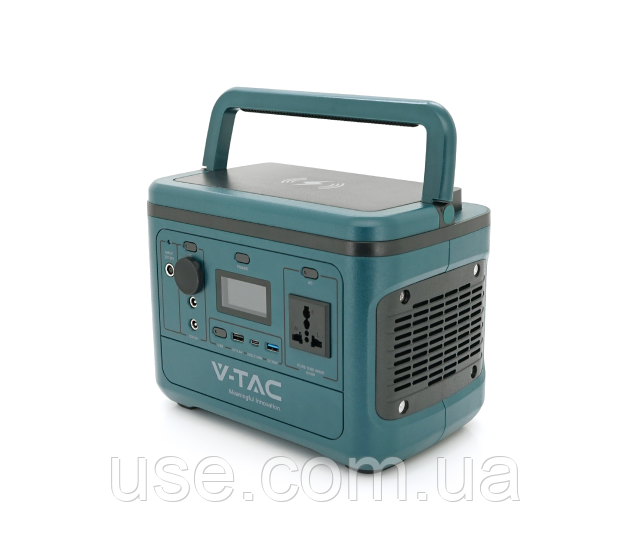 Портативна зарядна станція 500W, Вт, 26000 mAh, LiFePO4 акумулятор, 1 розетка, міні електростанція для квартири, дому
