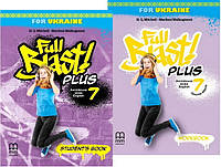 Комплект Full Blast Plus for Ukraine НУШ 7 Student's Book + Workbook / Учебник + тетрадь для 7 класса НУШ