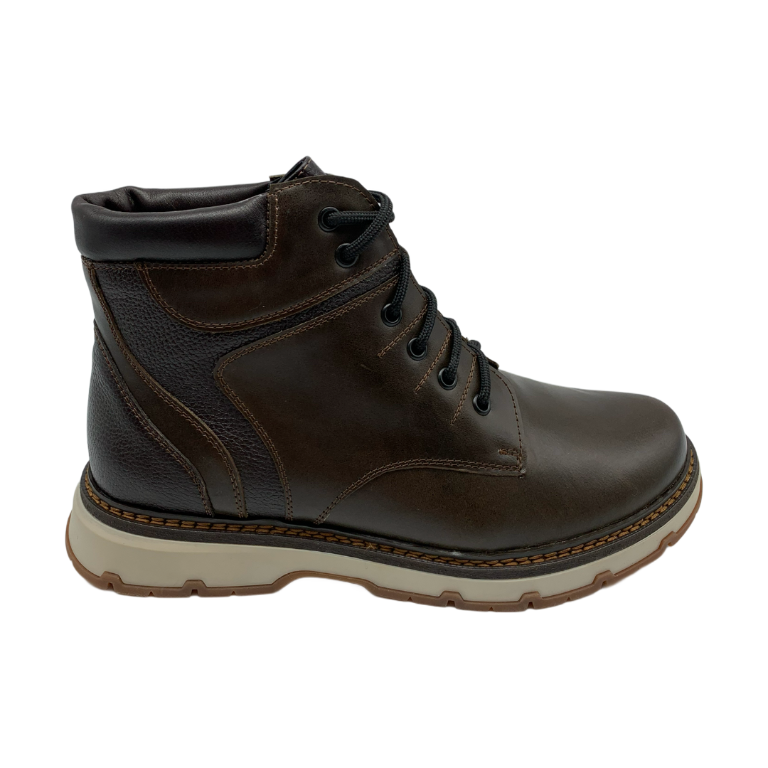 Зимові черевики для чоловіків із натуральної шкіри, фото 1