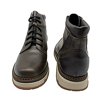 Зимові черевики для чоловіків із натуральної шкіри, фото 5
