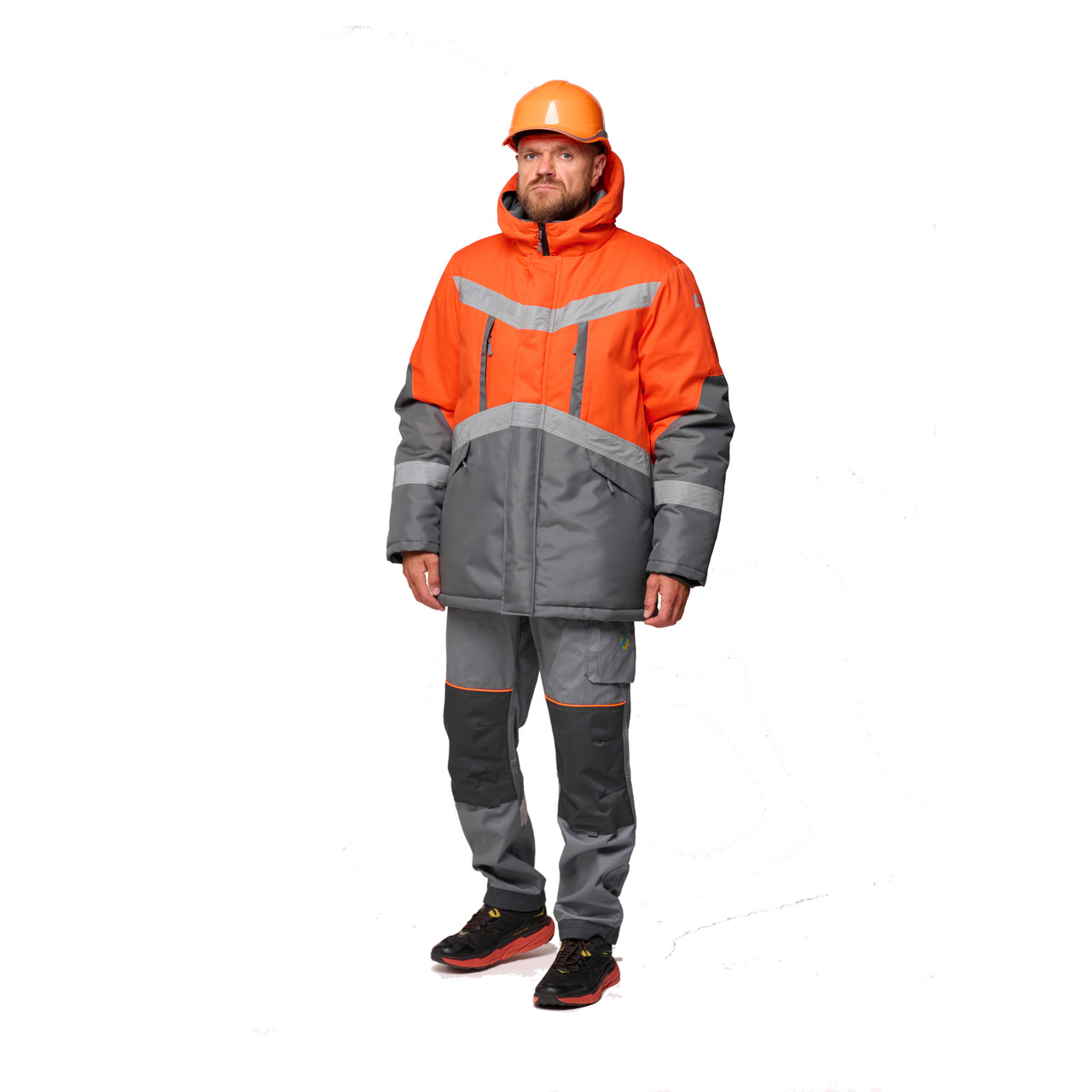 Куртка робоча утеплена захисна зимова AURUM EVEREST HV (зріст 188) спецодяг