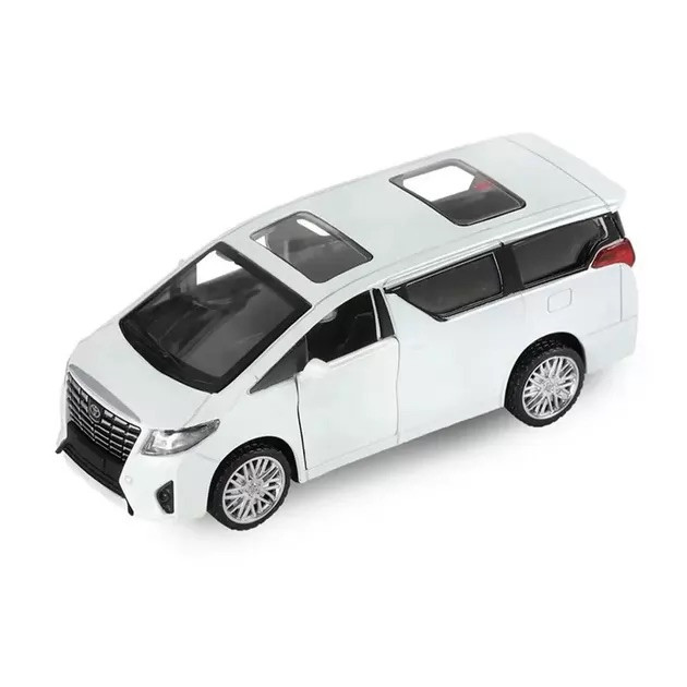 Автомодель TechnoDrive – Toyota Alphard (білий) KM6011Bl