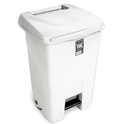 Контейнер для сміття з кришкою прямокутний 50.5х45х73 см/80 л із пластику Bora Plastik