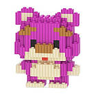 Дитячий мініконструктор Magic Blocks пазл із блоків ведмідь Лотсо, 3d конструктори на подарунок, фото 2