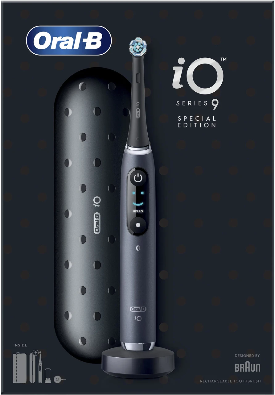 Електрична зубна щітка Oral-B iO 9 Černý Speciální řada, фото 1