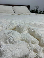 Велюрова постільна білизна Євро розмір, фото 3