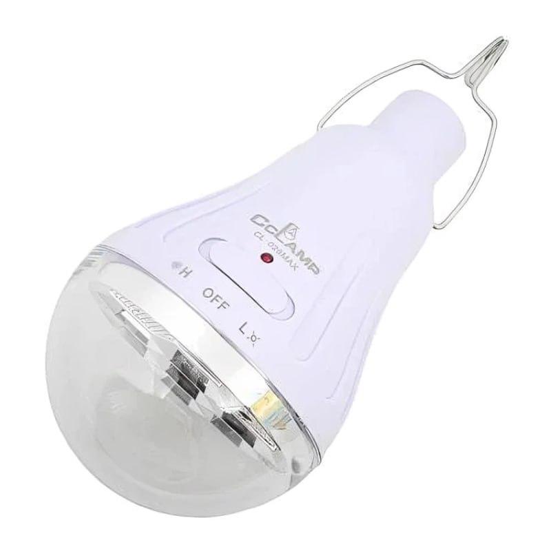 Акумуляторна лампа CClamp CL508 LED сонячна панель 2 режими роботи 10 Вт