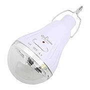 Акумуляторна лампа CClamp CL508 LED сонячна панель 2 режими роботи 10 Вт