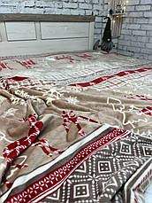 Плед новорічний Півтораспальний, фото 2