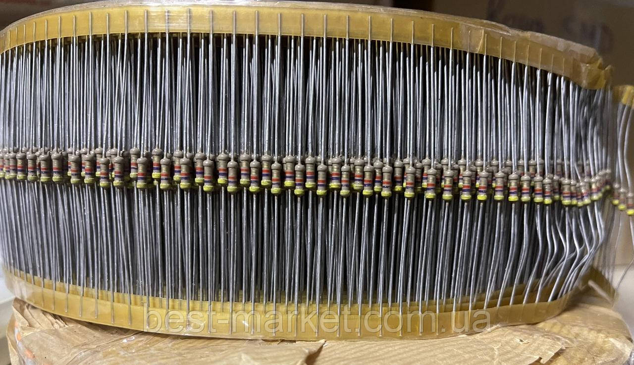 Резистор вивідний 0.125W 4.7 кОм