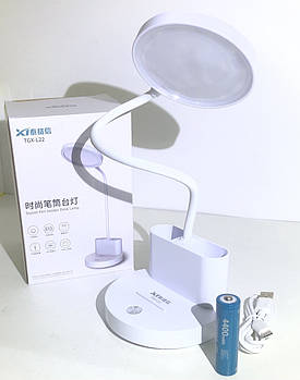 Лампа настільна акумуляторна світлодіодна зі знімним акумулятором TGX L-22 (50)