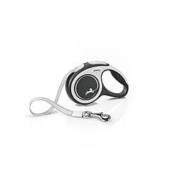 Повідець рулетка Flexi New Comfort XS 3 м до 12 кг чорний, 7722055 — 410