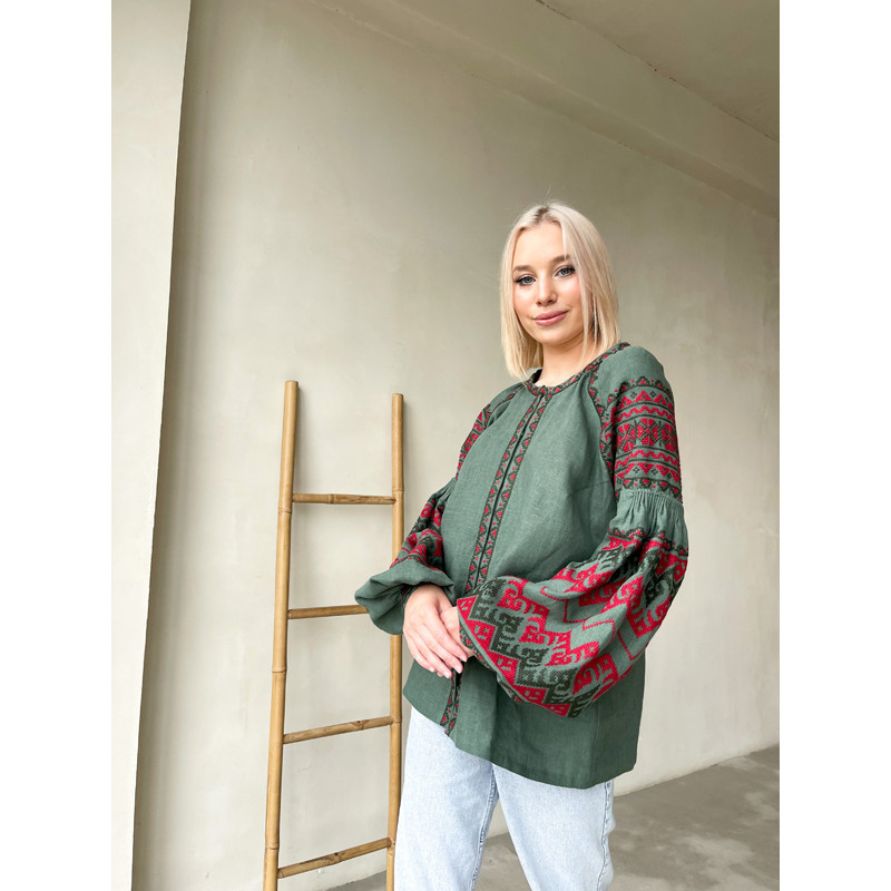 Заготовка жіночої блузки БОХО "Магія" (ЖЕ005лТнннн_265_249), фото 1