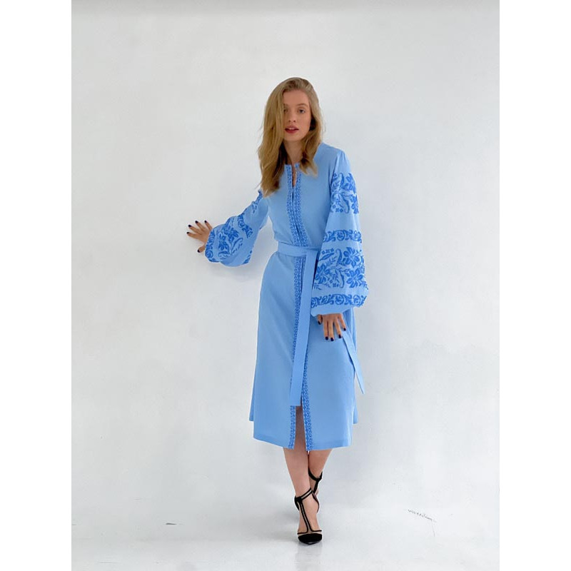 Заготовка жіночої сукні БОХО "Лілея" (ПЕ008лУнннн_260_046), фото 1